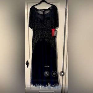 Mother of the bride beaded gown. Never worn